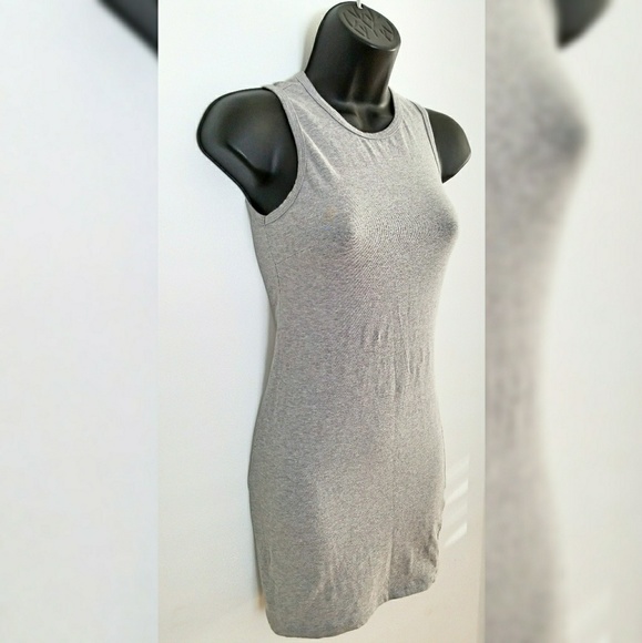 Brandy Melville Gray sleeveless long tank - Picture 2 of 5